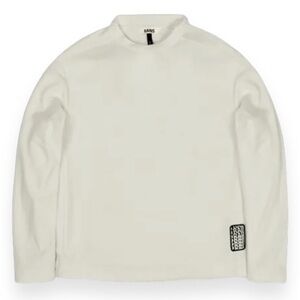 RAINS UNISEX CREWNECK FLEECE SWEATSHIRT